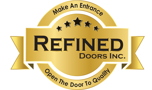 Refined Door logo Gold 1050 x 300